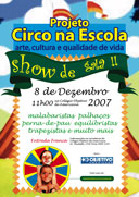 Baixe o Cartaz do Show de Gala do Circo na Escola 2007